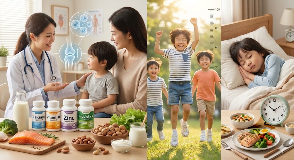 소아과 전문의가 추천하는 급성장기 필수 영양제 베스트 3
