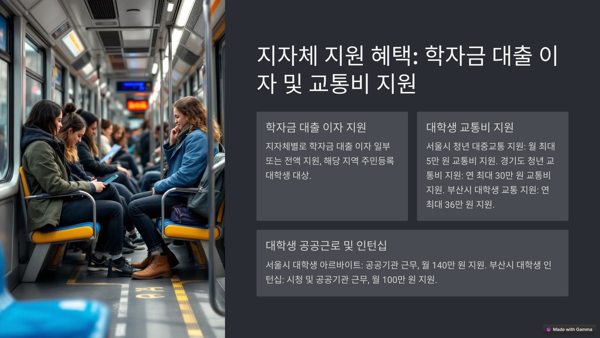 지자체 지원 혜택