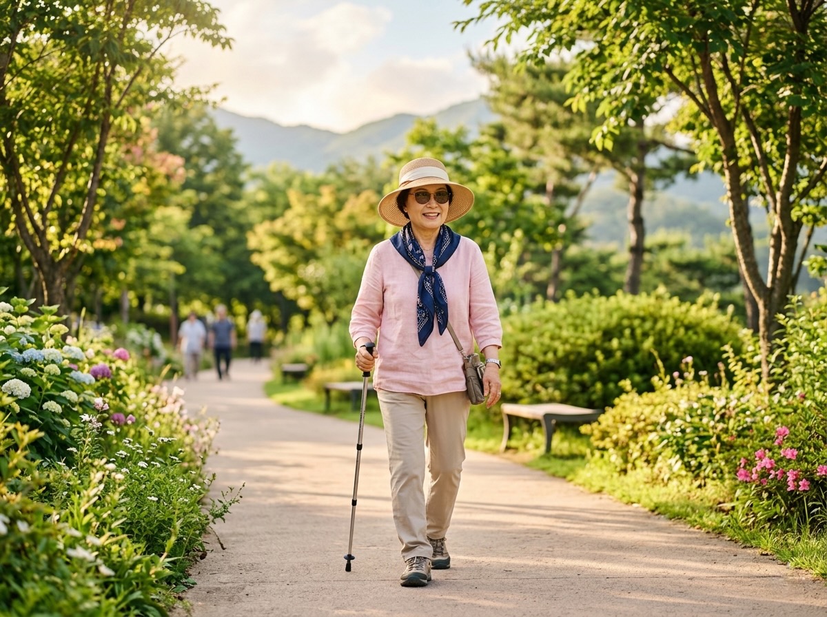 자외선으로부터 눈과 피부를 보호하는 시니어 외출 가이드