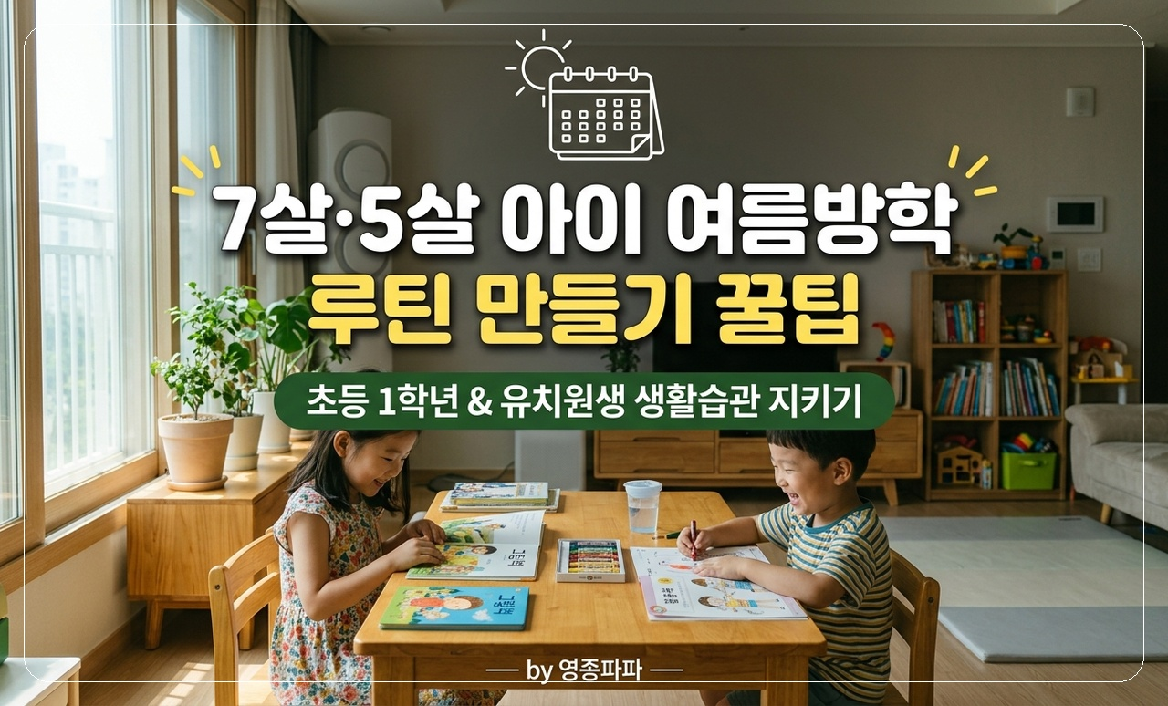 여름방학 루틴 썸네일