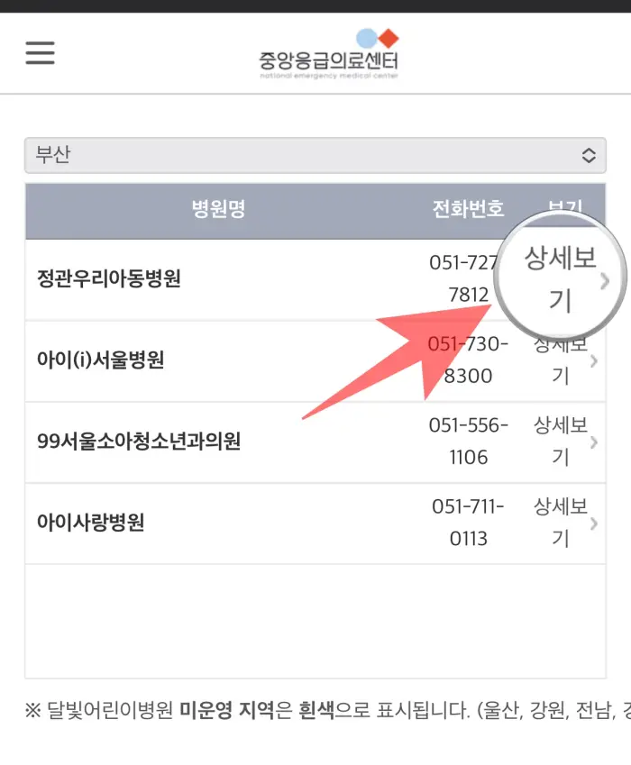 야간진료 병원