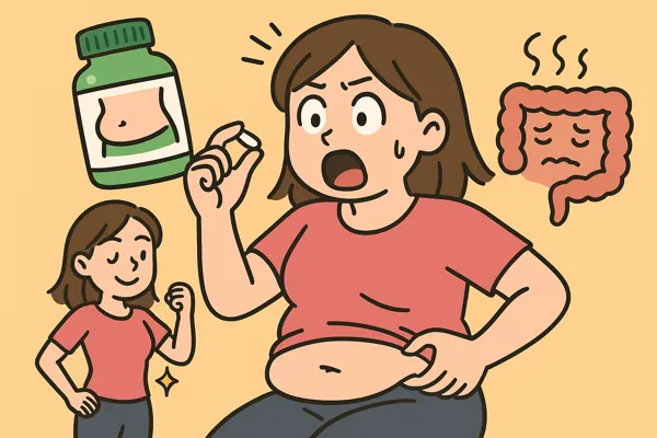 뱃살 빼는 약 효과와 부작용9