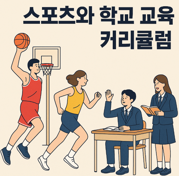 스포츠와 학교 교육 커리큘럼 관련 사진
