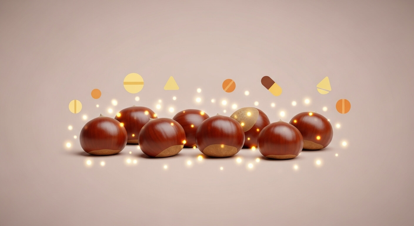 갱년기에 필요한 비타민이 풍부한 밤