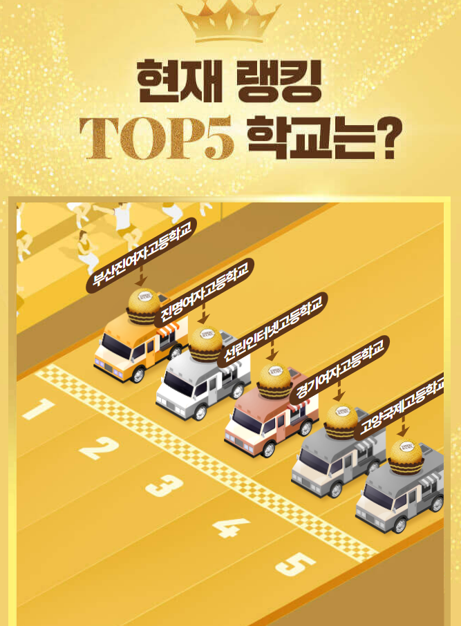 페레로로쉐 수능 응원 이벤트