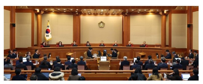 윤석열 대통령 탄핵 심판 선고 관련 사진