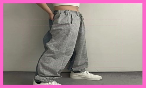 여성 데님 조거팬츠