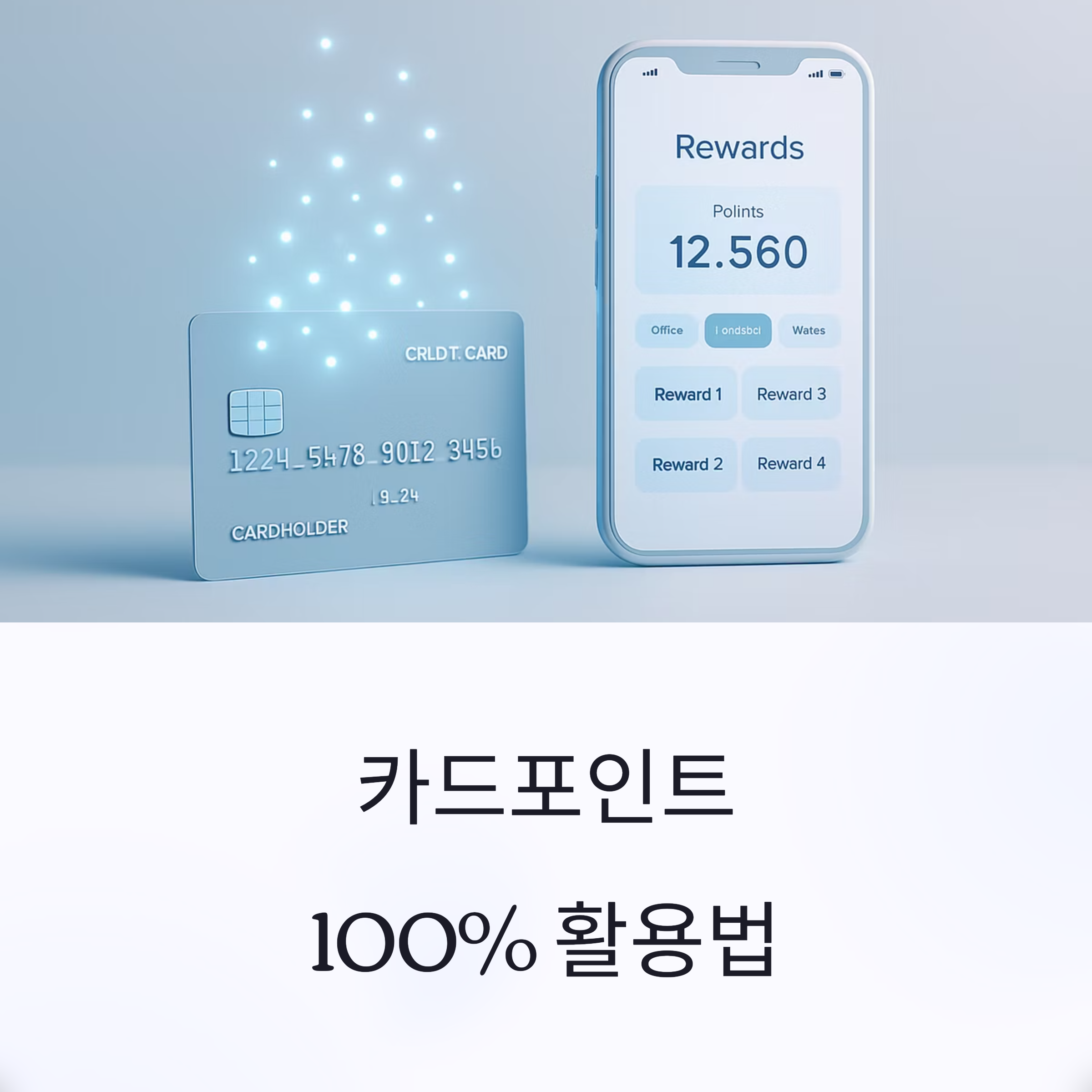 카드포인트 100% 활용법