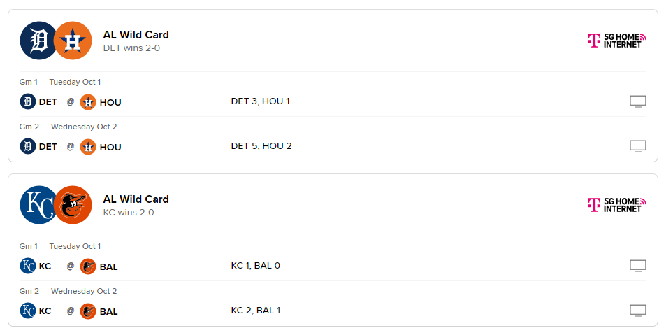 2024 MLB 메이저리그 포스트시즌 경기 일정과 방식