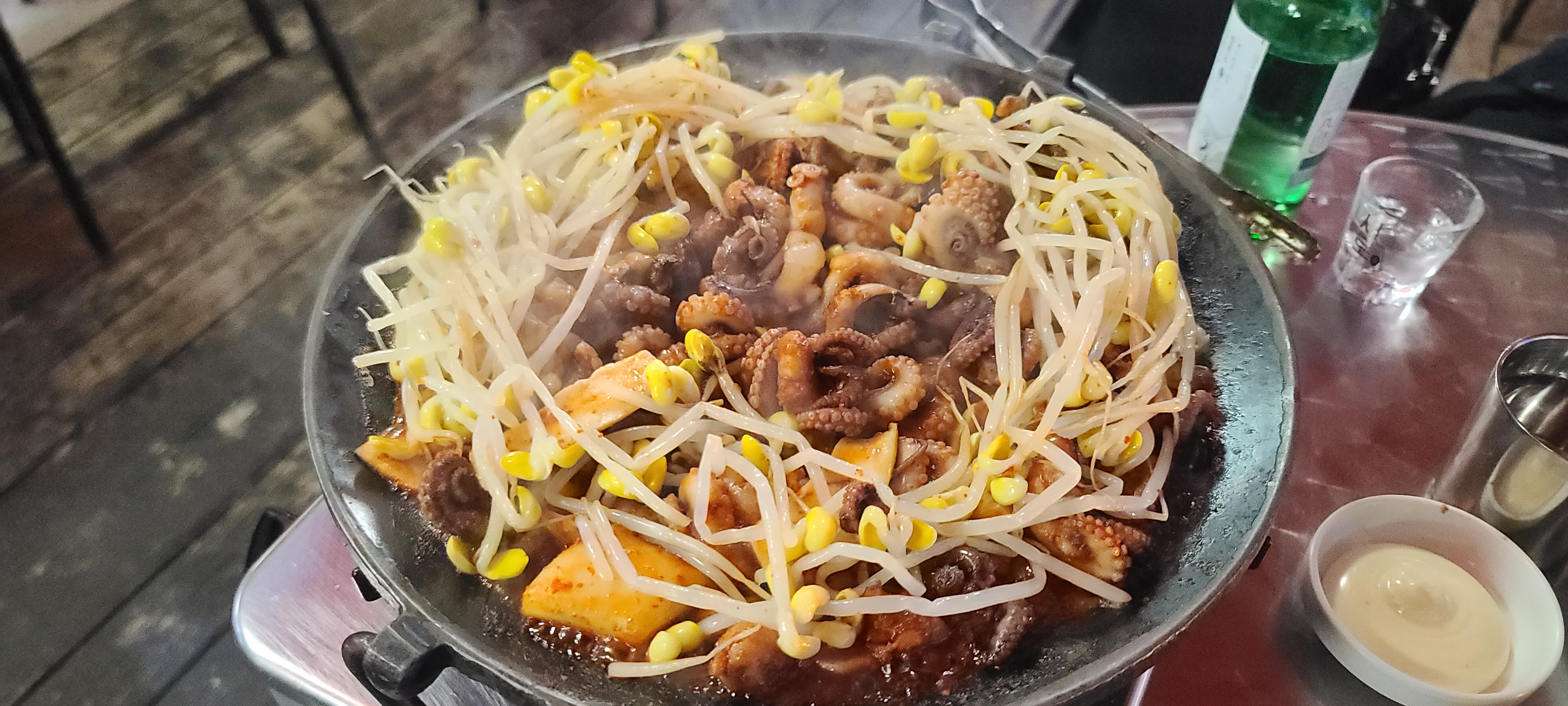 야탑역 맛집 용두동 쭈꾸미 주꾸미볶음 보양식 야탑맛집 용두동辛쭈꾸미 술안주 쭈꾸미철판볶음 밑반찬 달걀찜