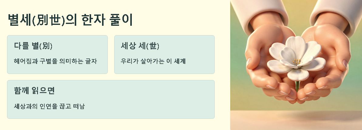 별세의 뜻