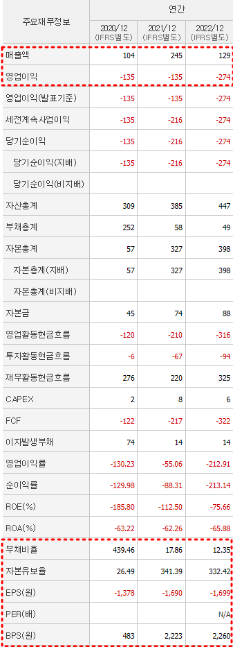 넥스트칩 재무제표