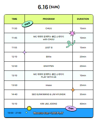 2024 Weverse Con Festival 인천