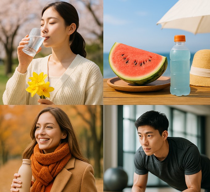 사계절 적응하는 몸, 건강 관련 이미지