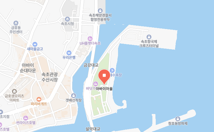 위치 지도 캡처 사진