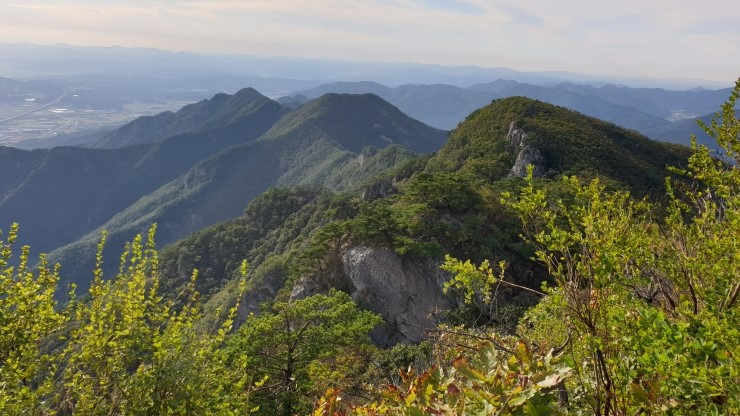 구병산 등산코스 지도