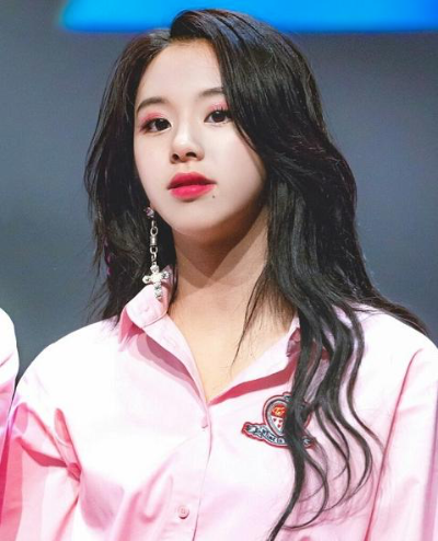 채영 침화사 열애설 사복패션 변화후