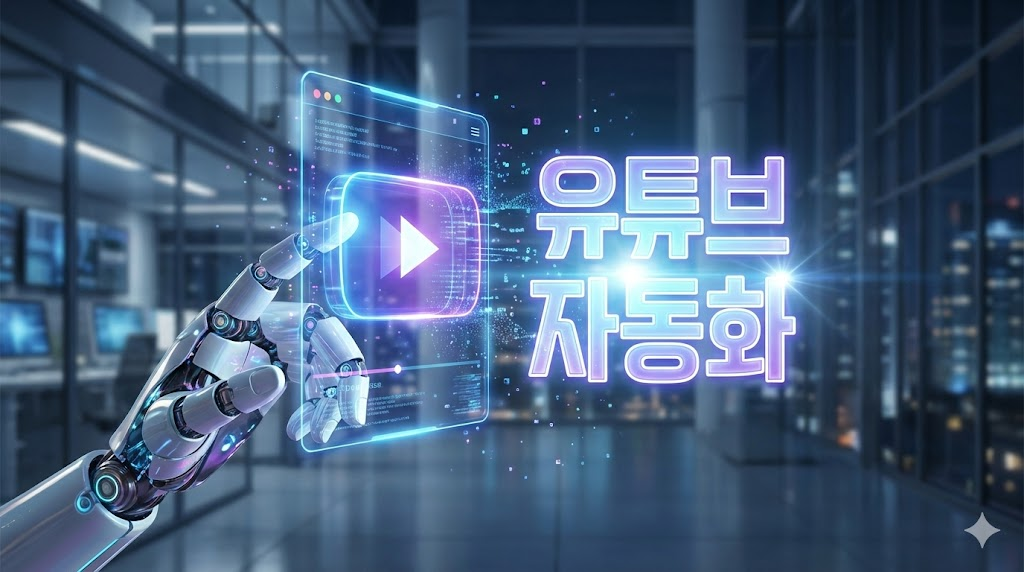 인공지능 기술을 활용한 유튜브 자동화 수익 채널 운영 이미지