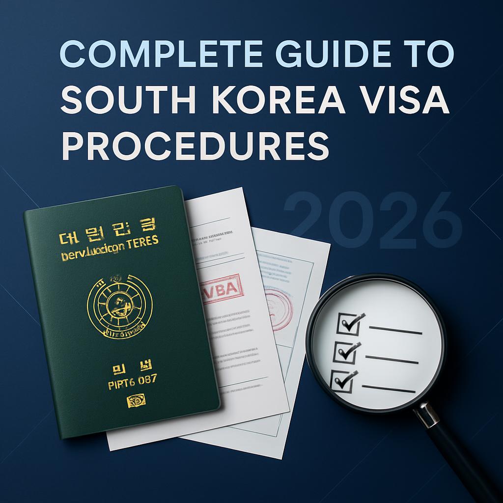 한국 비자 종류와 체류자격 선택 가이드 2026