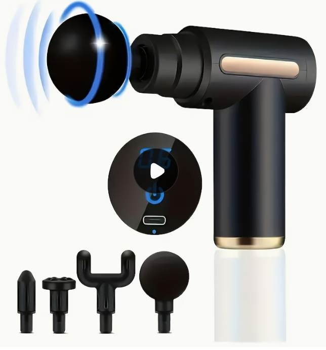 4헤드 교체형 마사지건