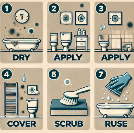 화장실 곰팡이 제거방법