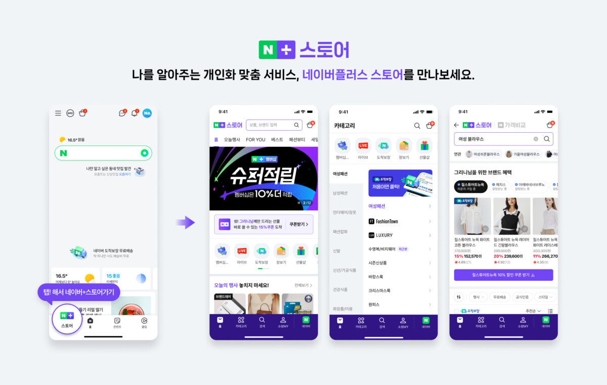네이버 개인화 서비스