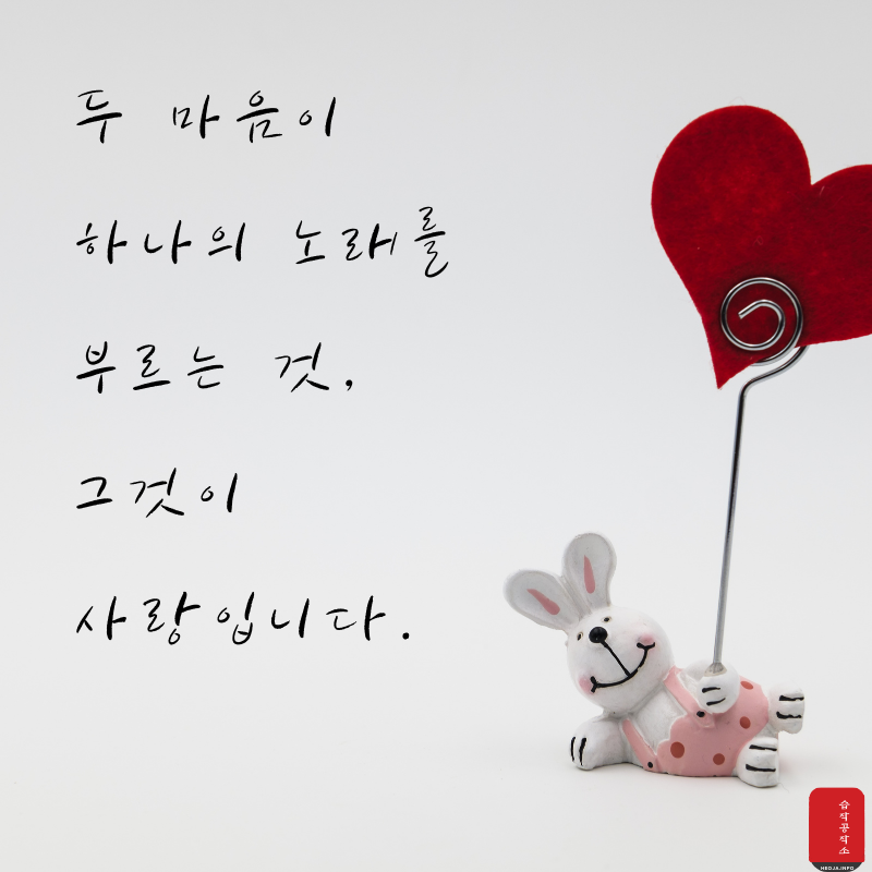 사랑 글귀 좋은 글 사랑의 글 모음 이미지