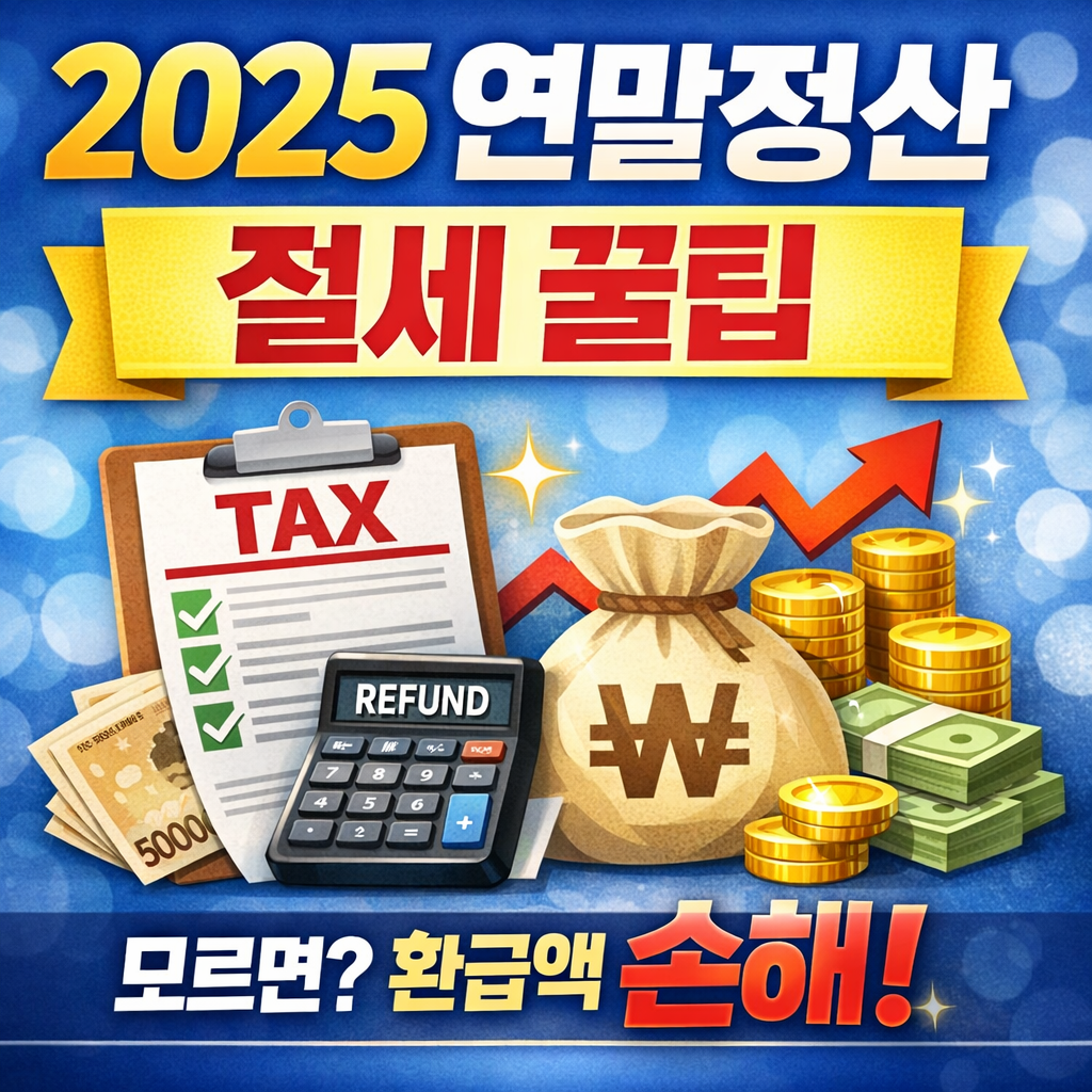 2025 연말정산 절세 꿀팁