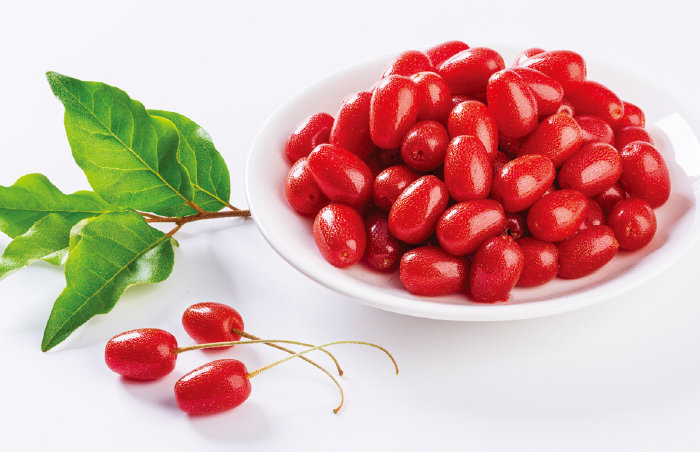 잘익은 보리수 열매