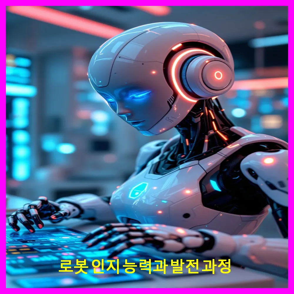 로봇 인지 능력과 발전 과정