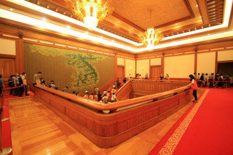 청와대 내부 관람