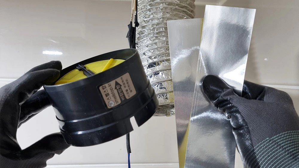 환풍기 댐퍼 구성품