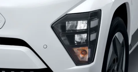 코나 일렉트릭 헤드램프 디자인