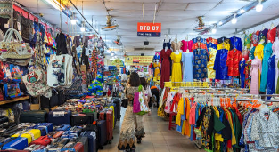 호치민 벤탄 시장