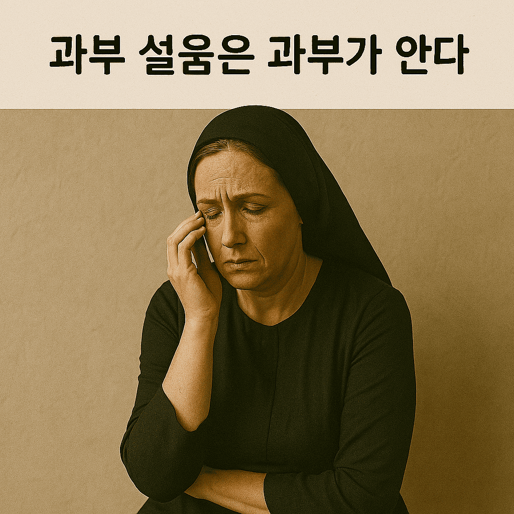 과부 설움은 과부가 안다