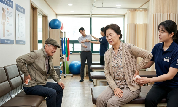 허리디스크 초기증상을 의심하고 있는 환자들