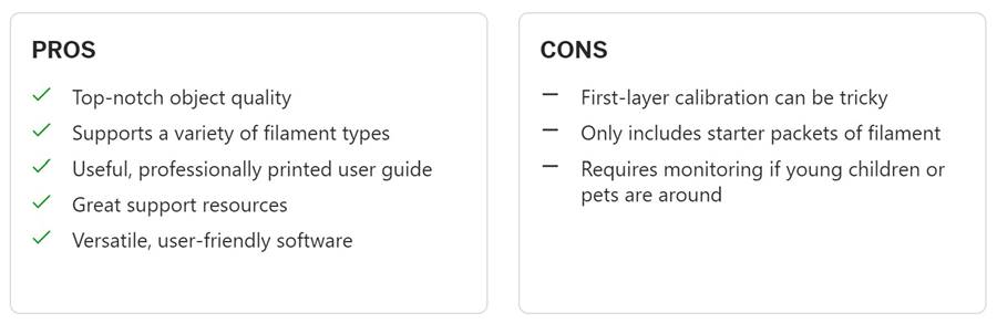 오리지널 프루사 미니 리뷰 : 장점과 단점