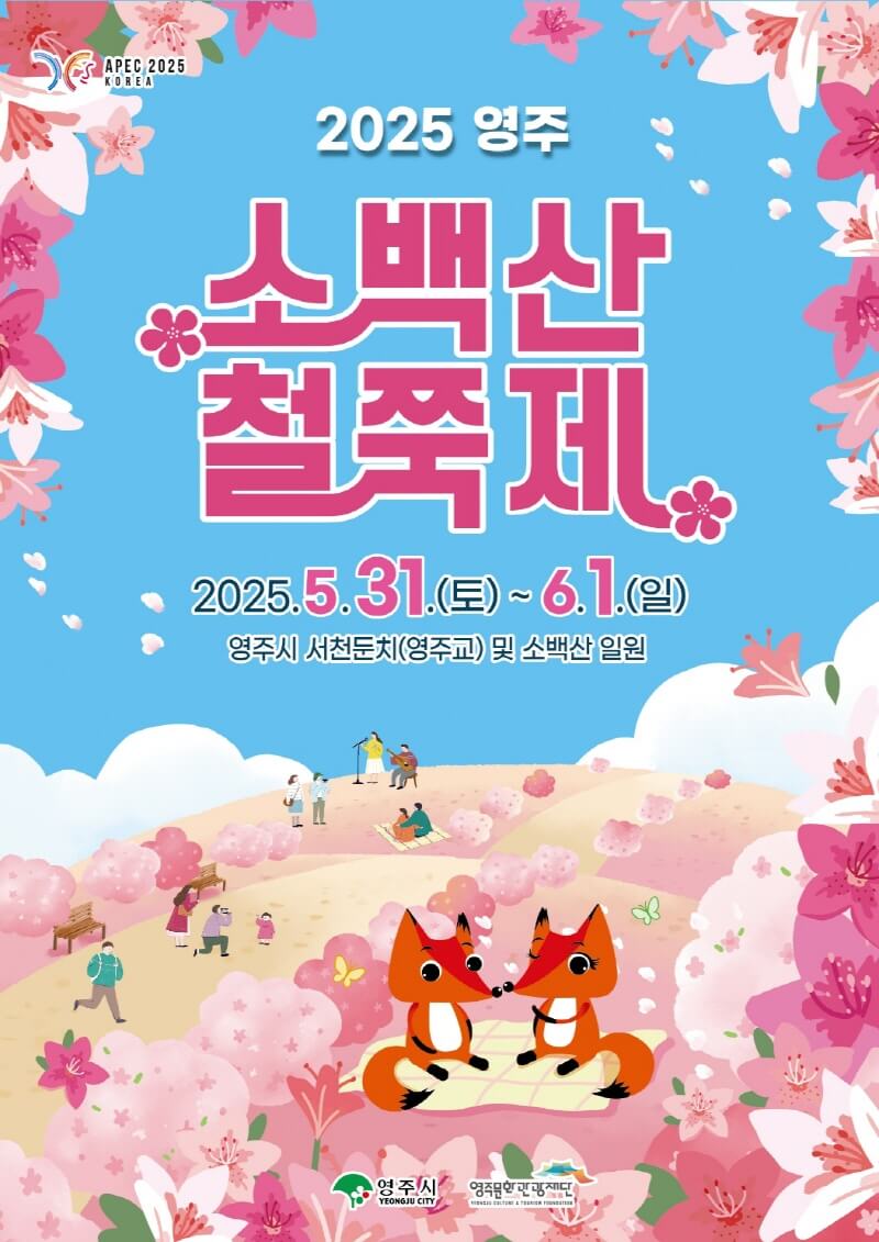 2025 영주 소백산 철쭉제 일정, 개화현황, 가는방법, 고향사랑기부 이벤트 총정리