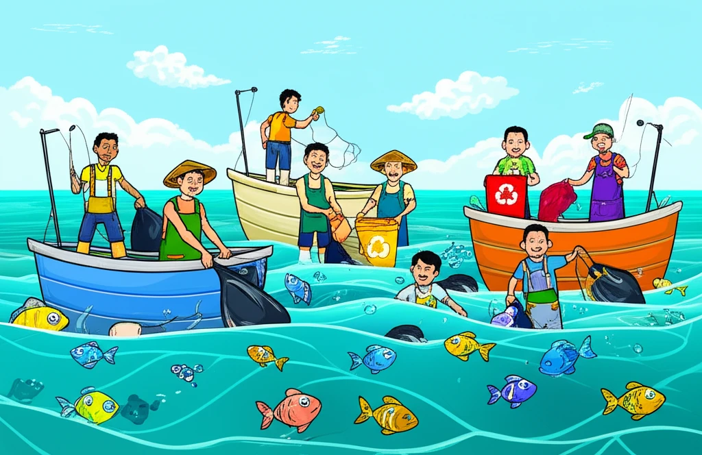 바다 청소 어벤져스 등장 2025년,