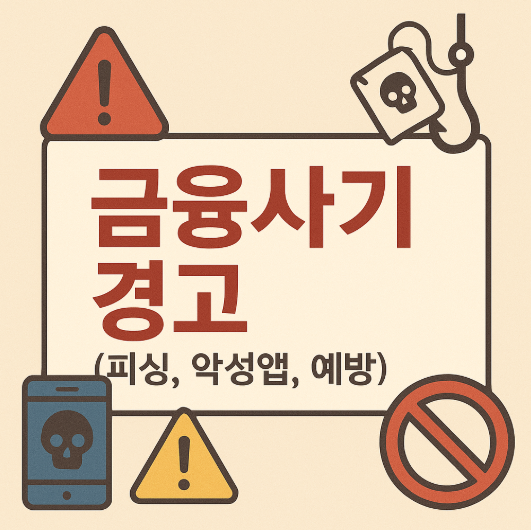 금융 사기 경고 썸네일 이미지