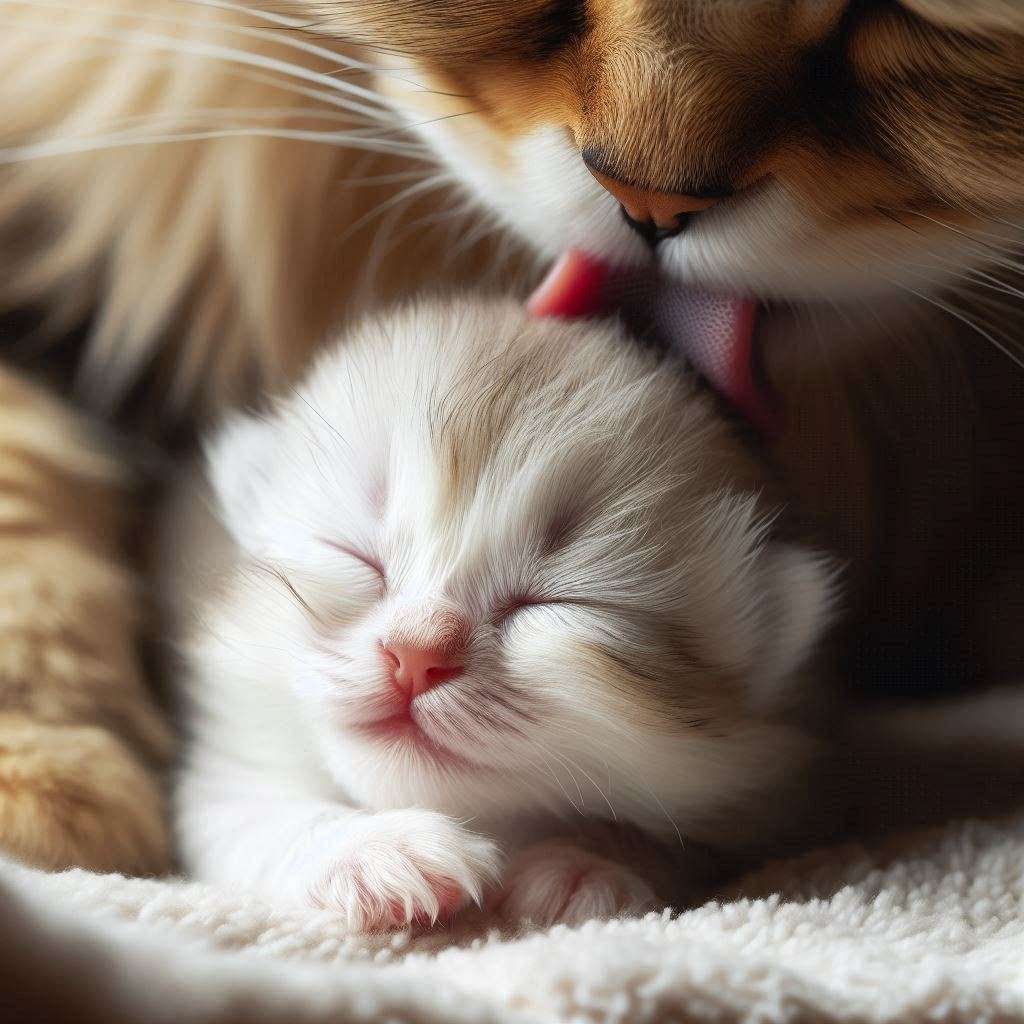 갓 태어난 고양이