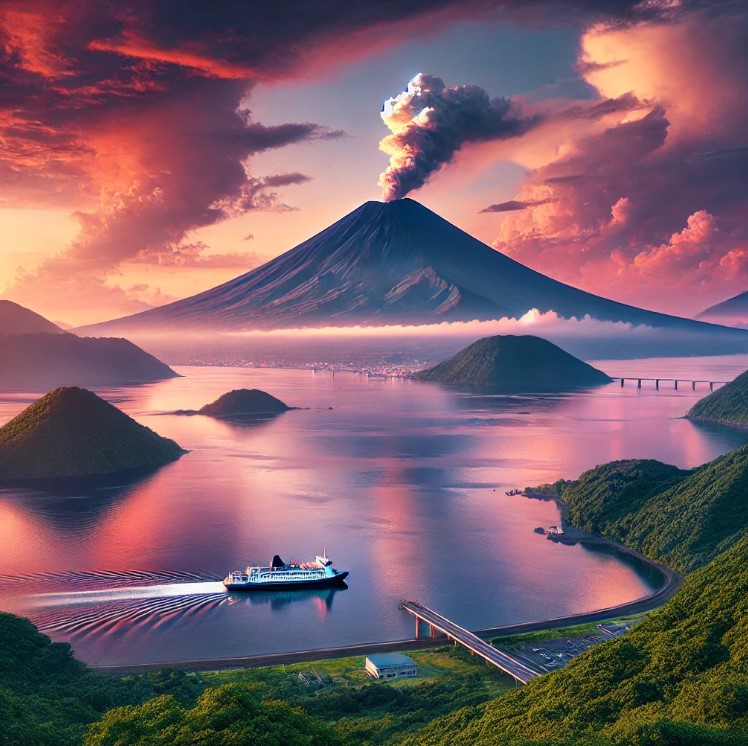 사쿠라지마 활화산