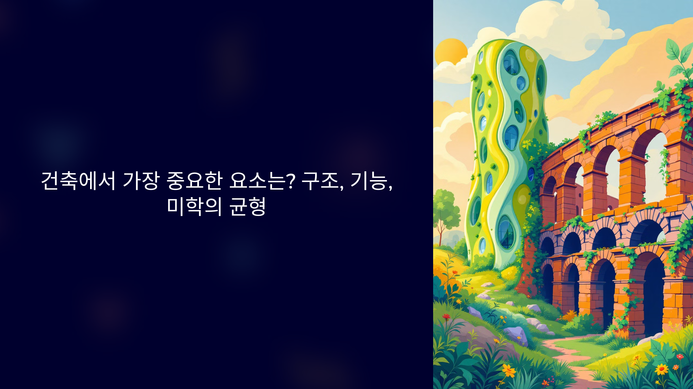 구조, 기능, 미학의 균형_사진