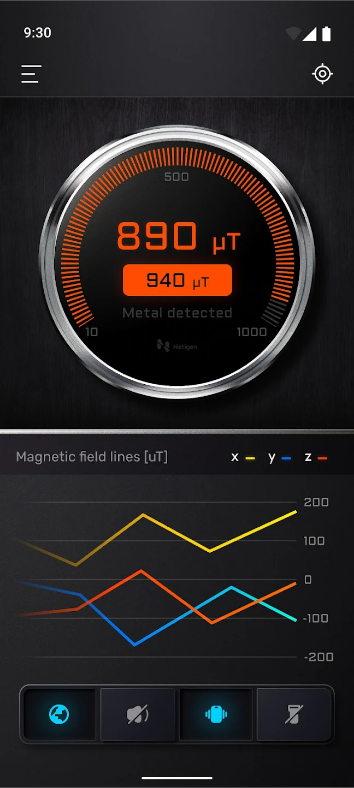 금속 탐지기, 금속 물체 식별