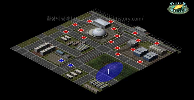 시나리오 27화 시크릿 지도 이미지