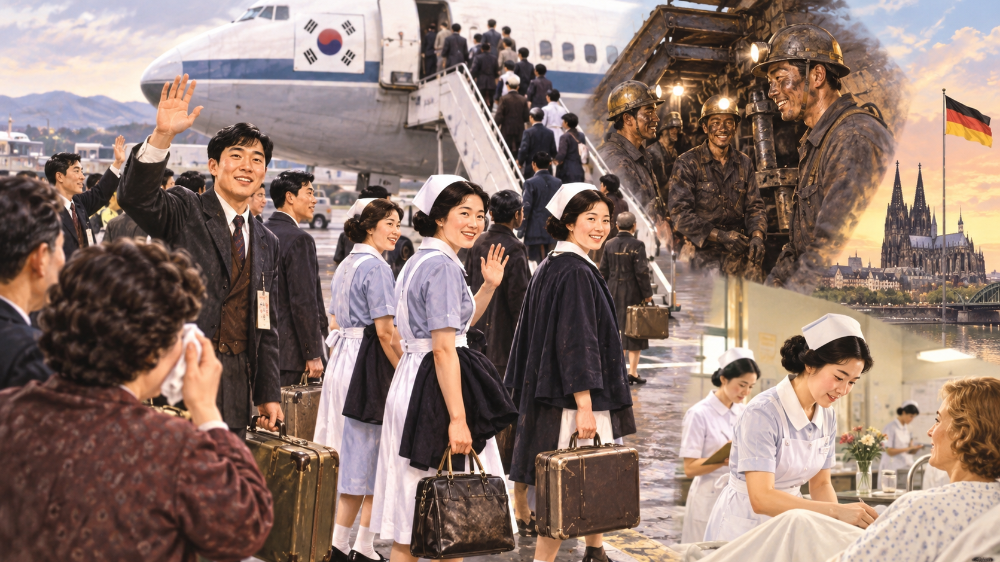 파독 광부와 간호사들이 독일로 떠났던 시대