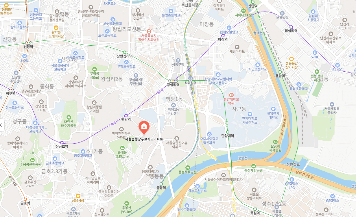 성동구 행당동 서울숲행당푸르지오아파트 경매&amp;#44; 2024타경53243 관련 사진