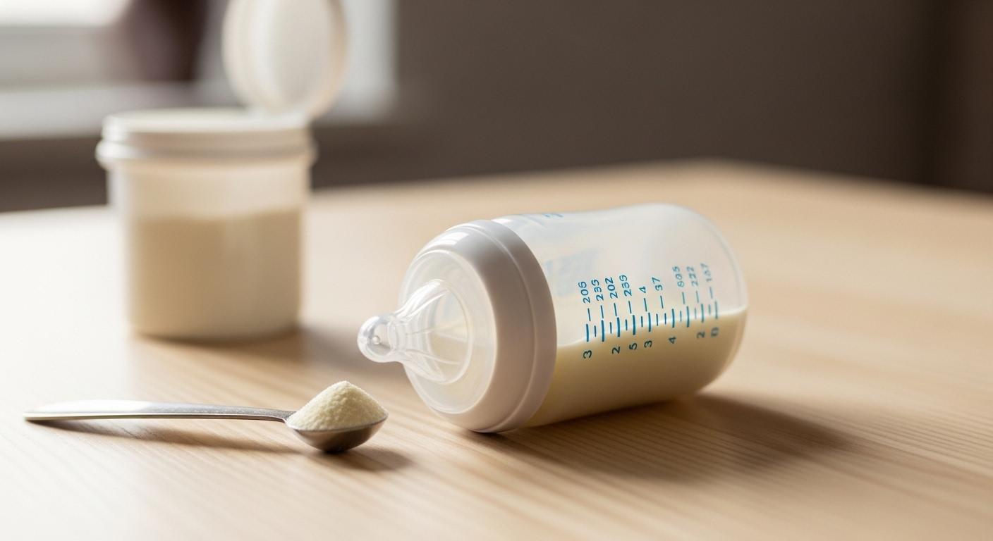 초기 이유식 분유량