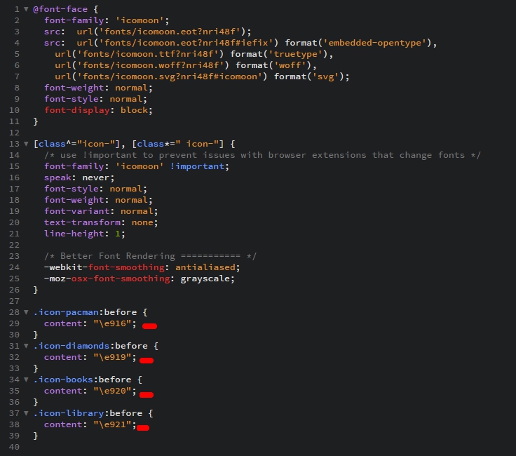 iconmoon ํฐํธ ์์ด์ฝ ์ฌ์ฉ๋ฒ