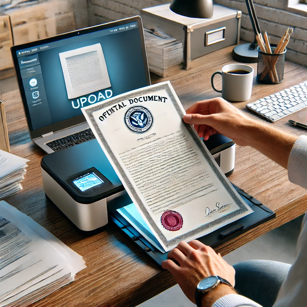 인터넷에서 발급 가능한 서류 관련 그림